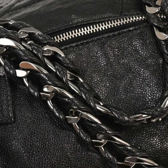 Chanel Black Calfskin Luxury Line Handbag - Picture 3 of 9